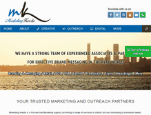 Tablet Screenshot of marketingkeeda.com